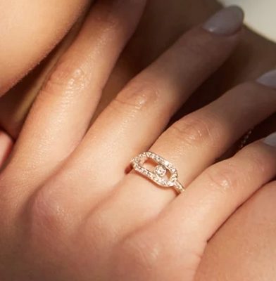 Anillo Moo pavee