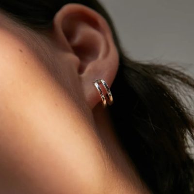 Aros Tipo Bradley en Plata 925