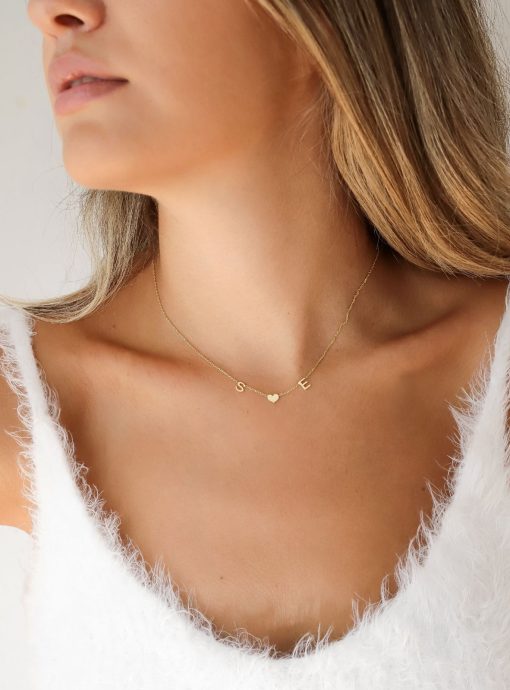 Chocker Identity Heart en Enchapado en oro 18k - Imagen 4