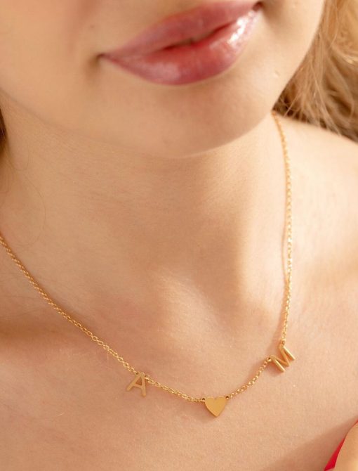 Chocker Identity Heart en Enchapado en oro 18k - Imagen 3
