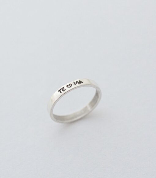 Anillo Cinta Personalizado