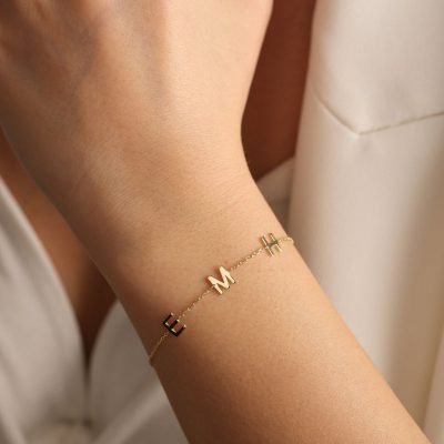 Pulsera Identity Tres Iniciales