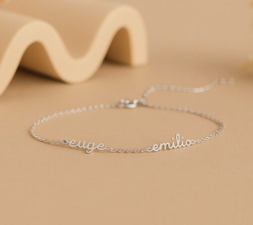Pulsera Handwrite Dos Nombres