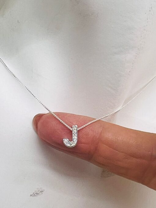 Cadena con Inicial Minimalista Pavee - Imagen 3
