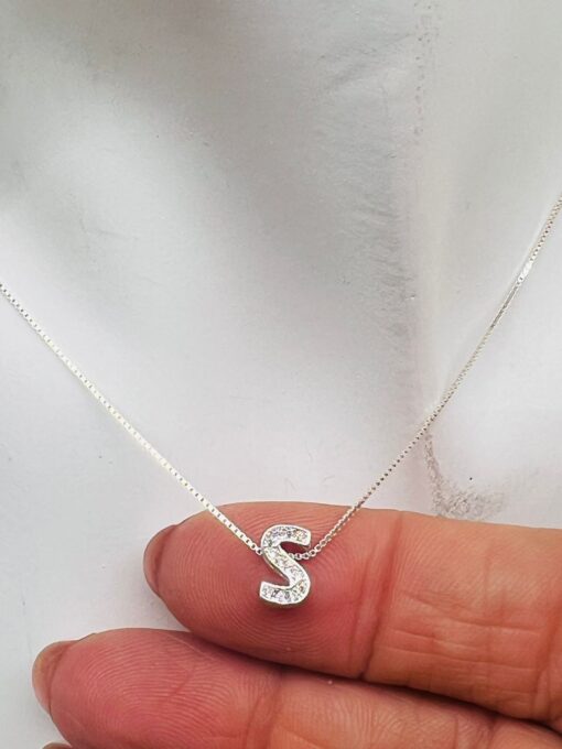 Cadena con Inicial Minimalista Pavee - Imagen 2