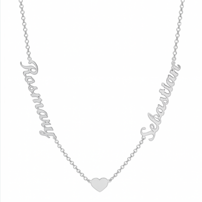 Cadena Doble Identity Corazón