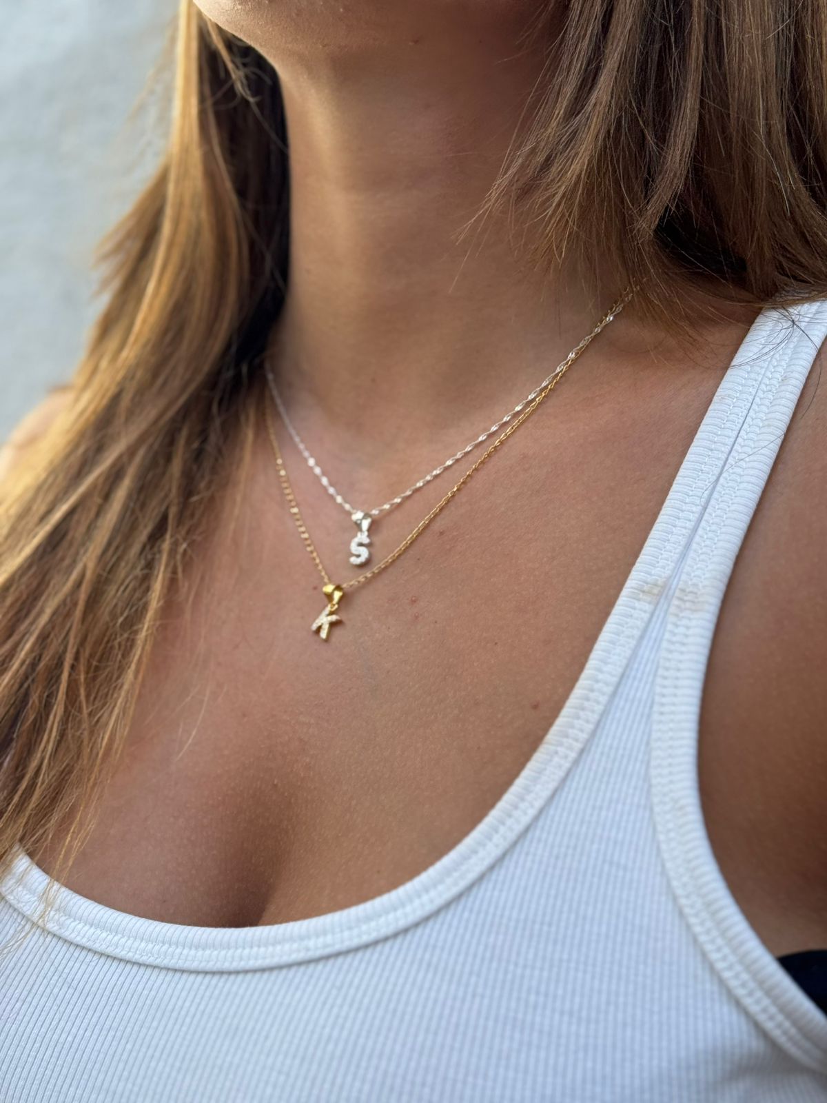 Cadenas con Iniciales Paveé - Imagen 2